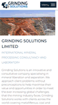 Mobile Screenshot of grindingsolutions.com